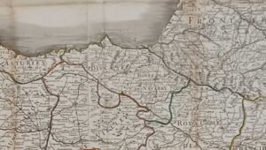 Carte Routiére des Royaumes D’Espagne et de PortugalH. Jaillot / P. LongchampsChez BassetParis [1812]