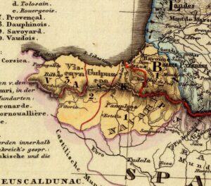 Sprachkarte von Frankreich [H. Berghaus ­ Wolg][Justus Perthes][Gotha] [1847]