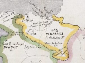 Mapa militar de la Península y de todas las posesiones é islas españolas adyacentes y ultramarinas en Europa, Africa, América y Occeania… [Francisco Jorge Torres Villegas][José María Alonso] [Madril] [1852]