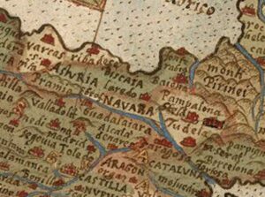 [Mapamundia][Urbano Monti]EskuizkribuaMilan [1587]