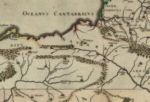 Imperii Caroli Magni et vicinarum regionum descriptio Petro Bertio [Willem y Johan Blaeu] [Amsterdam] [1634]