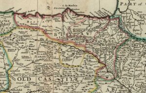 A New and Exact Map of Spain & PortugalH. Moll[H. Moll][Londres] 1711
