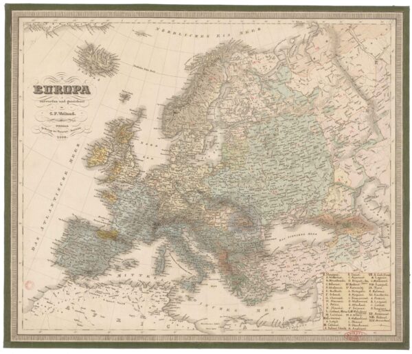 EuropaC.F. WeilandVerlage des Geographischen InstitutsWeimar, 1832