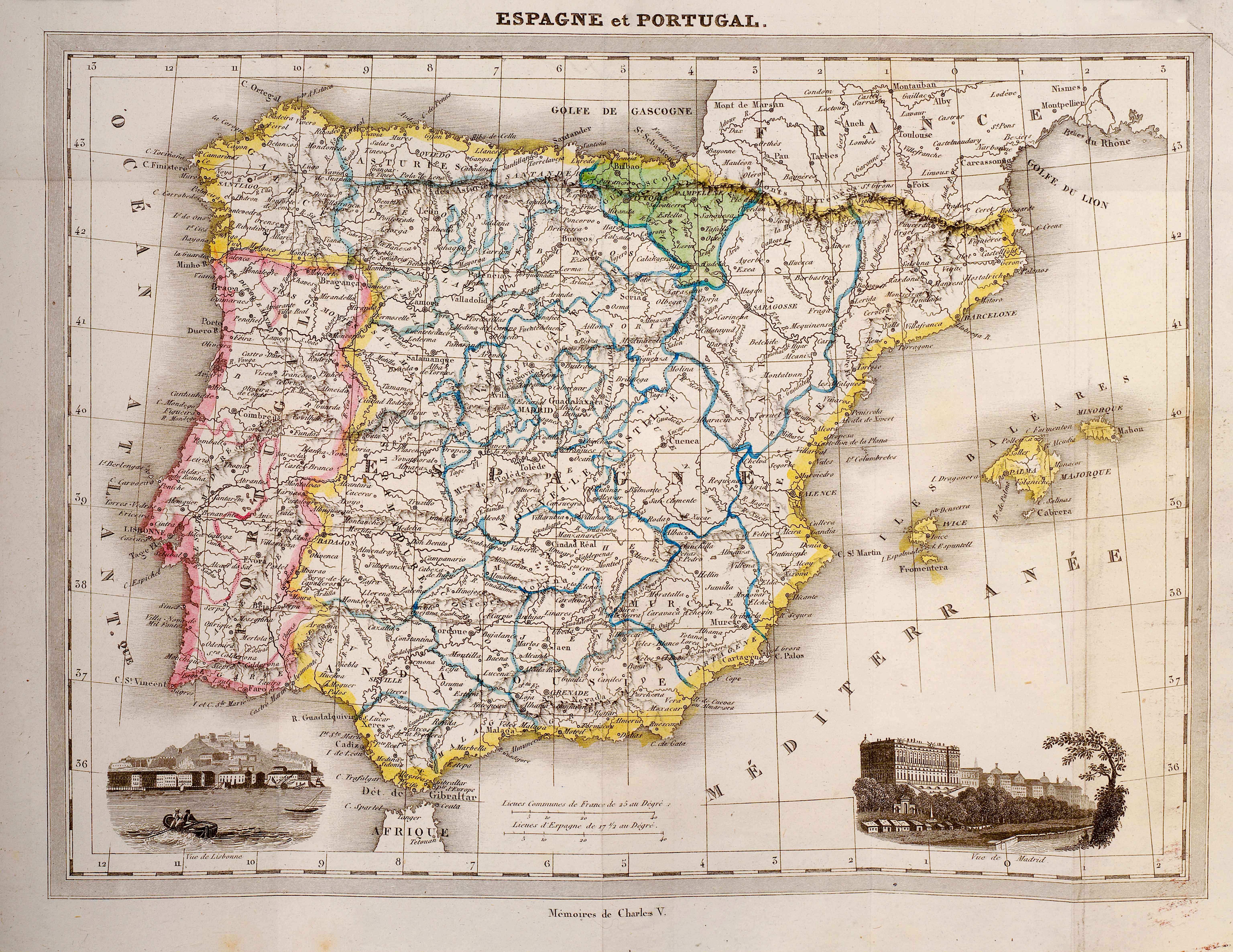 Espagne et Portugal [Barón de los Valles] [Ed. Proux] [Paris] [1835]