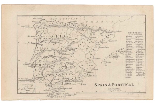 Spain&PortugalI. DowerI. DowerLondres [1850 inguru]