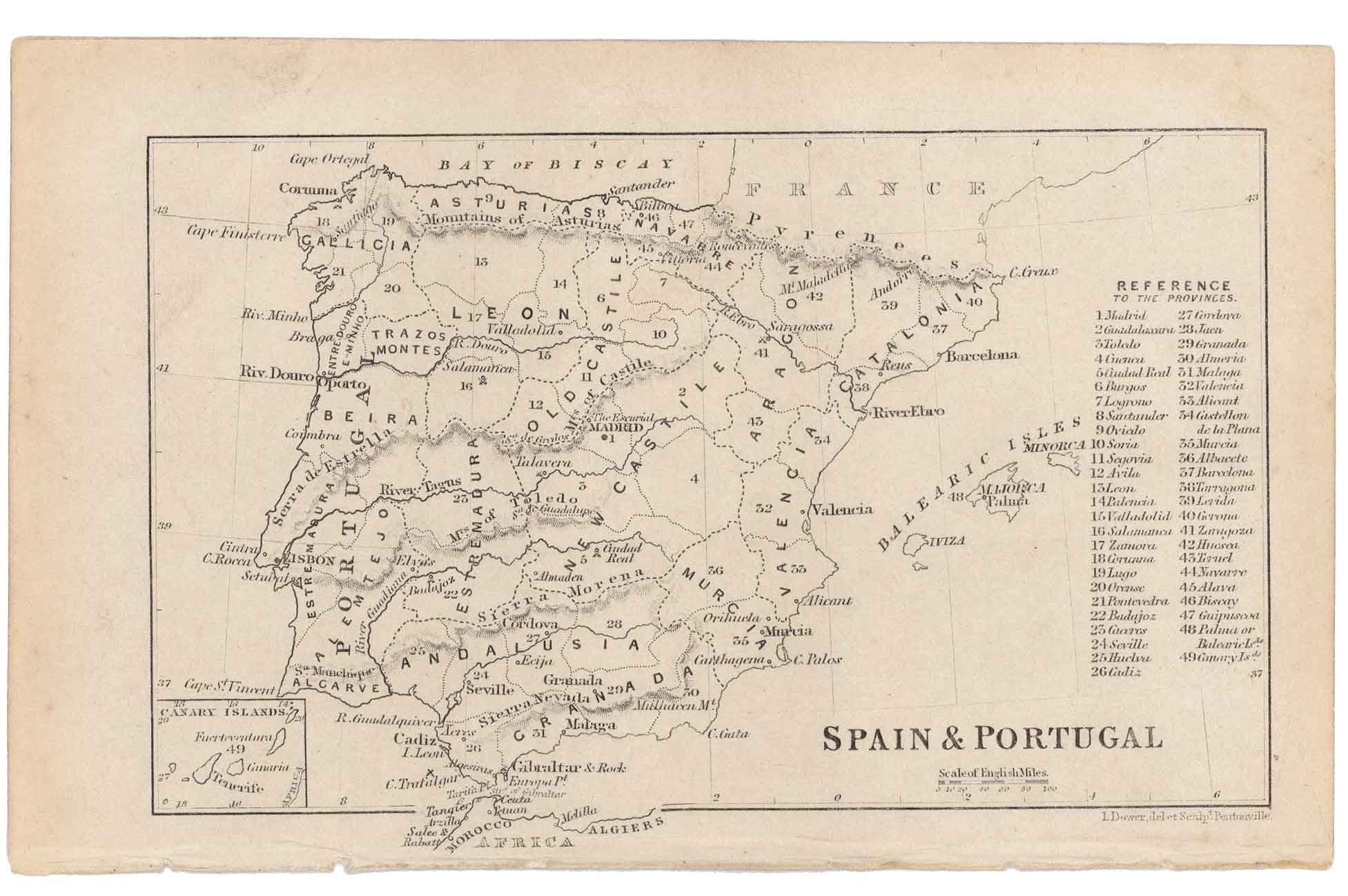 Spain&Portugal I. Dower I. Dower Londres [1850 inguru]
