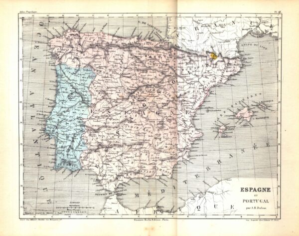 Espagne et Portugal A.H. DufourG. BarbaParis [1856]