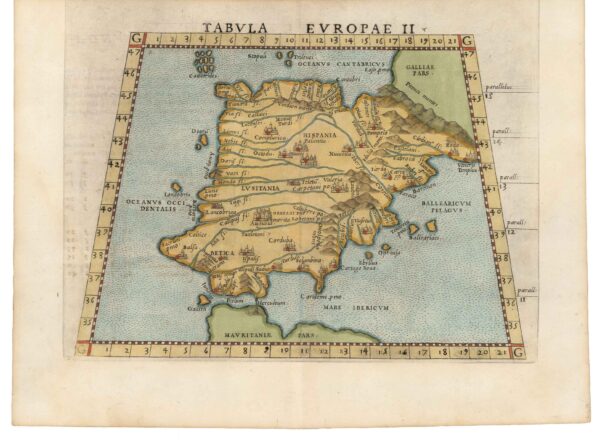 Tabula Europae II[Girolamo Ruscelli][Vincenzo Valgrisi][Venezia] [1561]