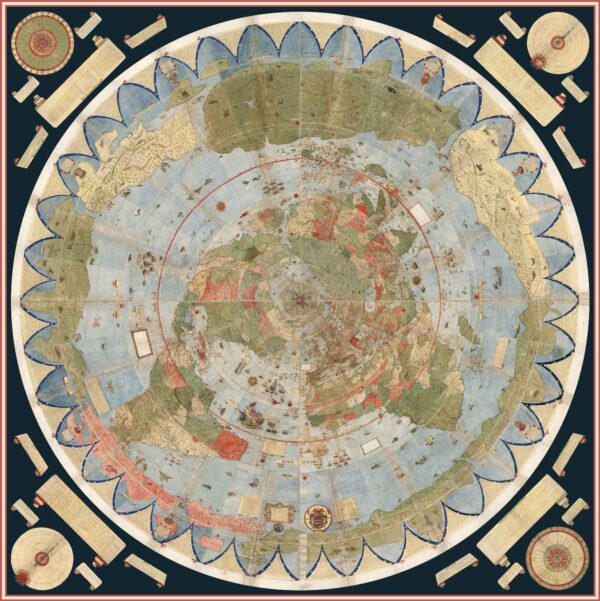 [Mapamundia][Urbano Monti]EskuizkribuaMilan [1587]