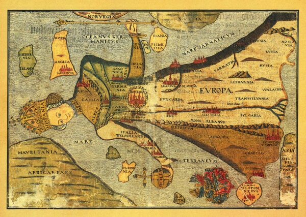 [Europa][Heinrich Bünting][Z. Krafft][Wittenberg] [1587 inguru]