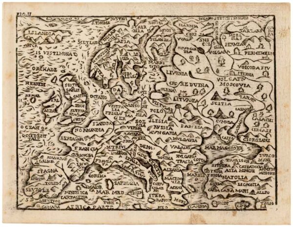 [Europa][Giuseppe Rosaccio][Giuseppe Rosaccio][Venezia] [1594 inguru]