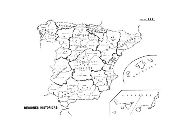 Regiones Históricas Jose Miguel Azaola Revista de Occidente Madril, 1976