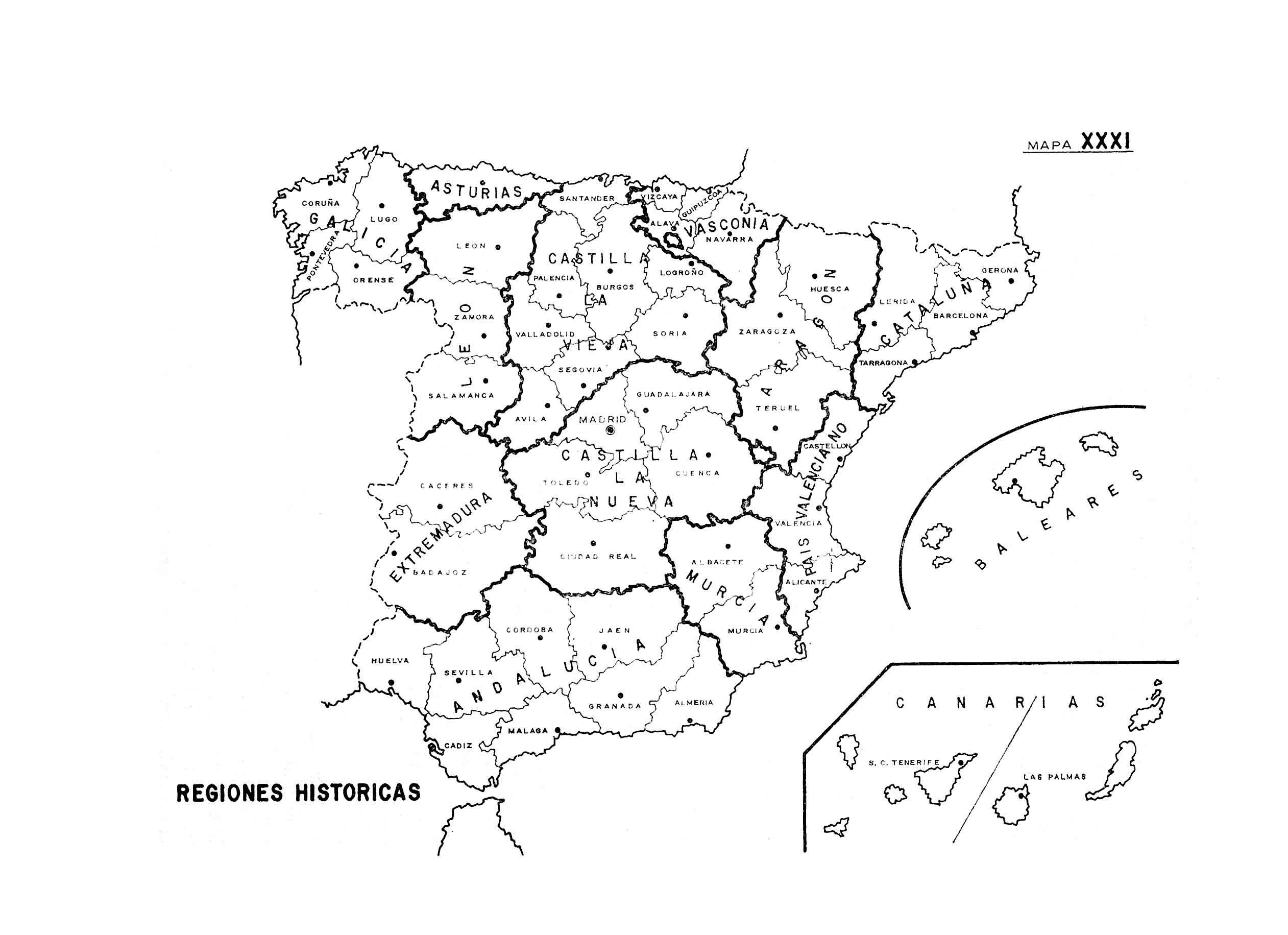 Regiones Históricas Jose Miguel Azaola Revista de Occidente Madril, 1976
