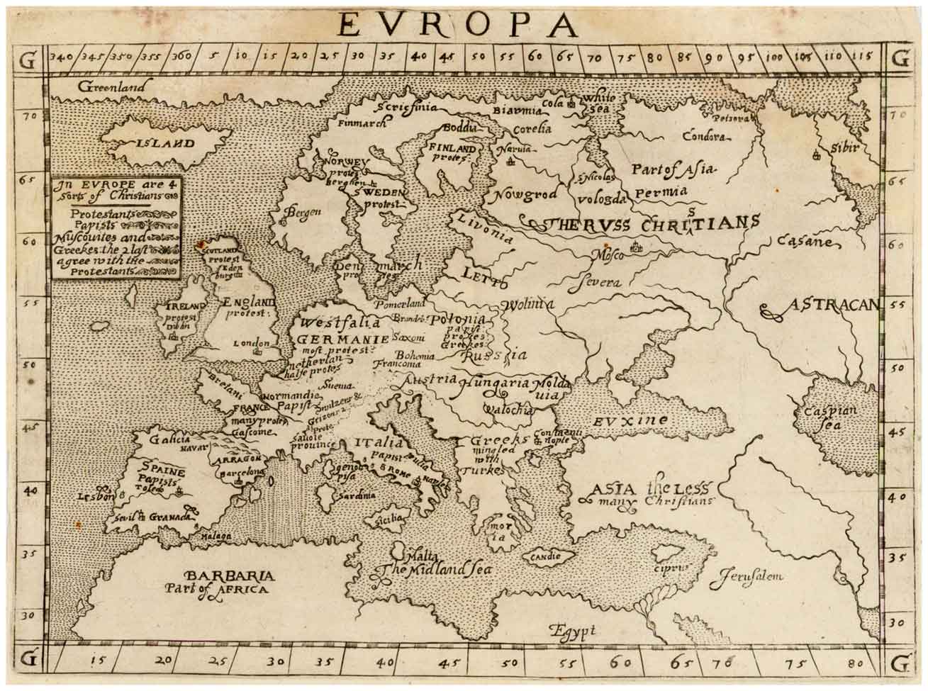 Europa [Ephraim Pagitt] [J. Okes] [Londres] [1635]