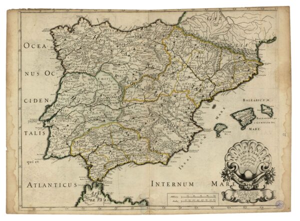 Hispaniae antiquae tabulaeN. SansonM. TavernierParis, 1641