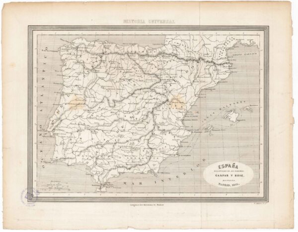 97 España en la invasión de los bárbarosR. AlabernGaspar y Roig editores Madril, 1855